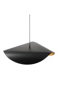 Lampa wisząca ENZO czarno złota 60 cm