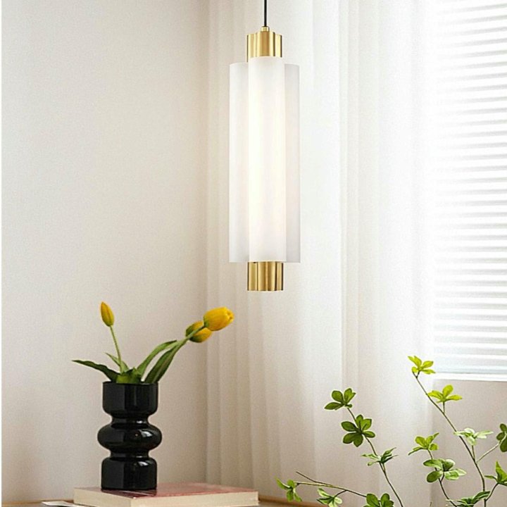 Lampa wisząca OSMO-1 LED złota 38 cm