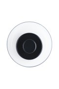 Lampa ścienna DISCO LED czarna 23 cm