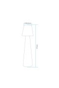 Lampa ogrodowa stojąca GARDENA XL LED RGBW 16 kolorów 180 cm