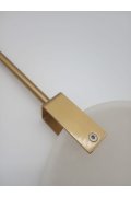Lampa wisząca MARBLE LED marmurowo złota 30 cm