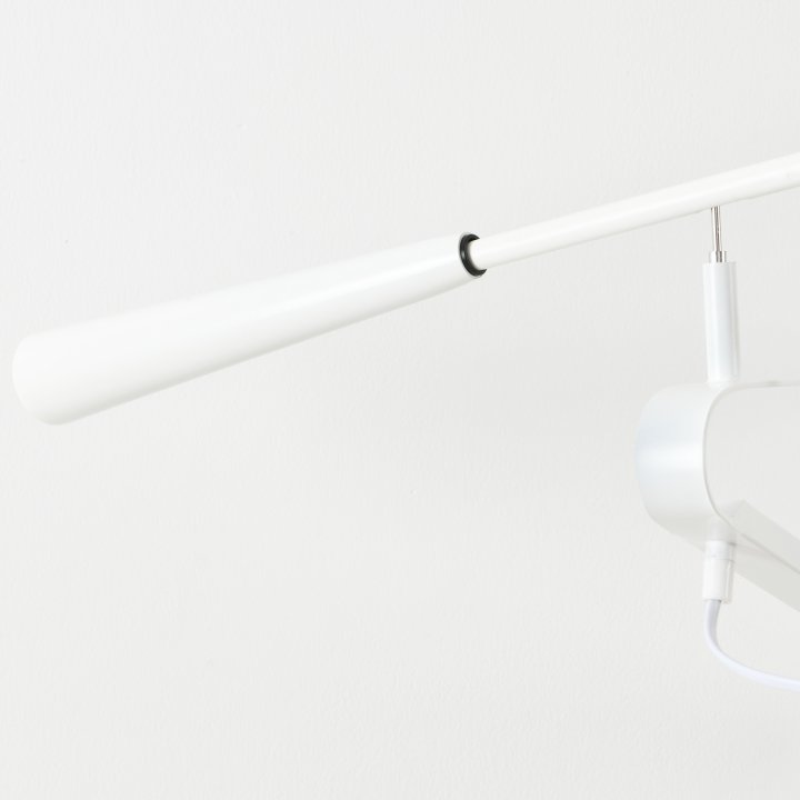 Lampa ścienna MOVE L biała 205 cm