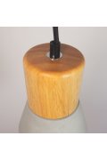 Lampa wisząca CONCRETE szary beton 12 cm