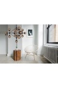 Lampa wisząca ASTRIFERO-15 bursztynowo czarna 110 cm