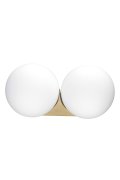 Lampa ścienna DOT DOUBLE złota 30 cm