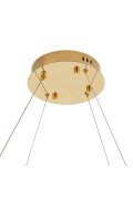 Lampa wisząca CIRCLE SLIM 120 LED złoty 120 cm