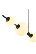 Lampa wisząca MILA czarna 140 cm