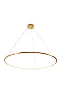 Lampa wisząca CIRCLE SLIM 120 LED złoty 120 cm