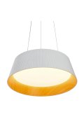 Lampa wisząca FRILL LED biała 45 cm