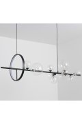 Lampa wisząca ORION LONG-120 czarna 120 cm