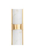 Lampa ścienna MURO LED biały marmur 66 cm