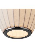 Lampa wisząca SILK BARREL biała 60 cm