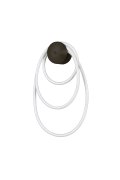 Lampa ścienna FANTASIA czarna 30 cm