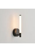 Lampa ścienna CLODE LED czarna 26 cm