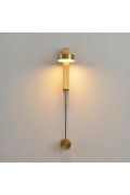Lampa ścienna FIKO złota 120 cm