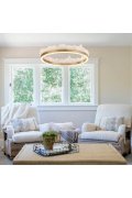 Lampa wisząca MONTANA LED złota 60 cm