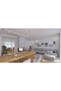 Lampa ścienna PTAK TIT LED złoto-czarna 28 cm