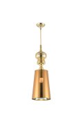 Lampa wisząca QUEEN złota 25 cm