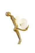 Lampa podłogowa WOMAN GOLD złoty połysk 180 cm