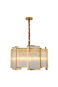 Lampa wisząca IMPERIO złota 80 cm
