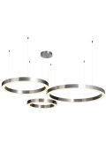Lampa wisząca CIRCLE 100 LED mosiądz szczotkowany 100 cm