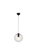 Lampa wisząca TONDA czarna 25 cm
