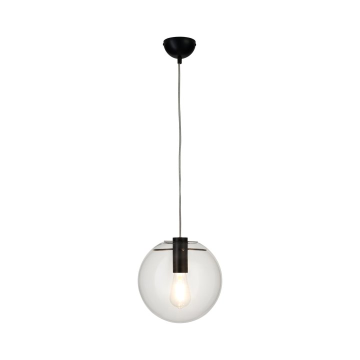 Lampa wisząca TONDA czarna 25 cm