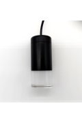 Lampa wisząca LINEA-2 czarna 35 cm