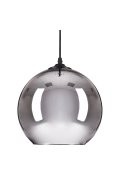 Lampa wisząca MIRROR GLOW - M chrom 30 cm