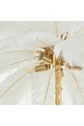 Lampa podłogowa EMU pióra białe 170 cm