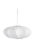 Lampa wisząca SILK X-shape biała 40 cm
