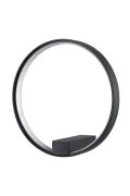 Lampa ścienna ACIRCULO LED czarna 30 cm