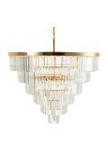 Lampa wisząca SPLENDORE złota 100 cm