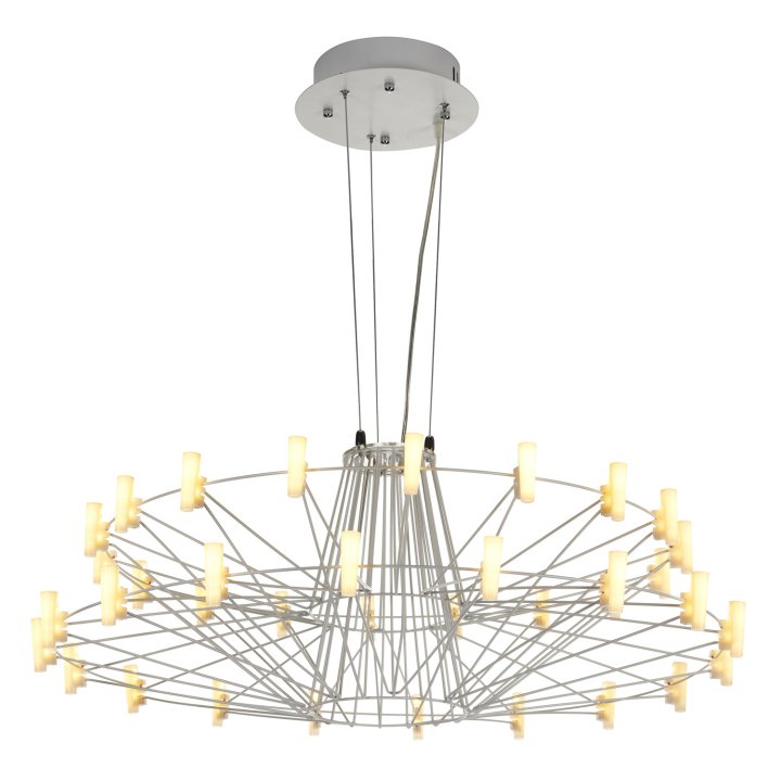 Lampa wisząca MADAME S LED biała 90 cm