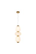 Lampa wisząca BRILLA-3 LED złota 23 cm