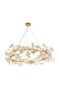 Lampa wisząca BOTANIKA złoto biała 100 cm