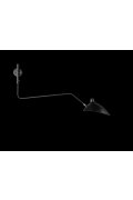 Lampa ścienna CRANE-1W czarna 99 cm