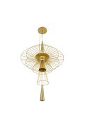 Lampa wisząca SUSSO L złota 60 cm
