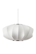 Lampa wisząca SILK V-shape biała 45 cm