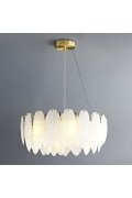 Lampa wisząca PIUMA biała 60 cm
