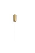 Lampa wisząca O-LINE LED 93 cm mosiądz