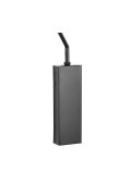 Lampa ścienna SWING czarna 140 cm