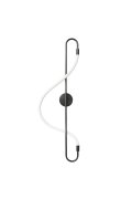 Lampa ścienna ESSA czarna 90 cm