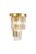 Lampa ścienna SPLENDORE złota 20 cm