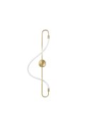 Lampa ścienna ESSA złota 90 cm