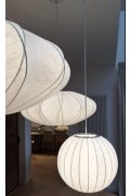 Lampa wisząca SILK biała 50 cm