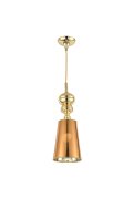 Lampa wisząca QUEEN-1 złota 18 cm