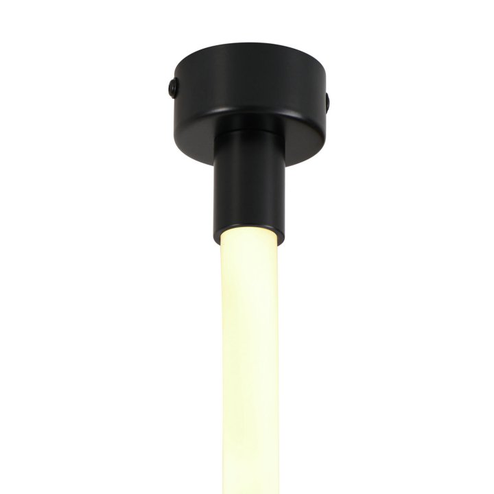 Lampa wisząca SNAKE LED wąż ledowy czarna 300 cm