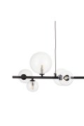Lampa wisząca ORION LONG-90 czarna 90 cm