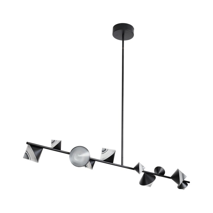 Lampa wisząca CONE LED czarna 130 cm